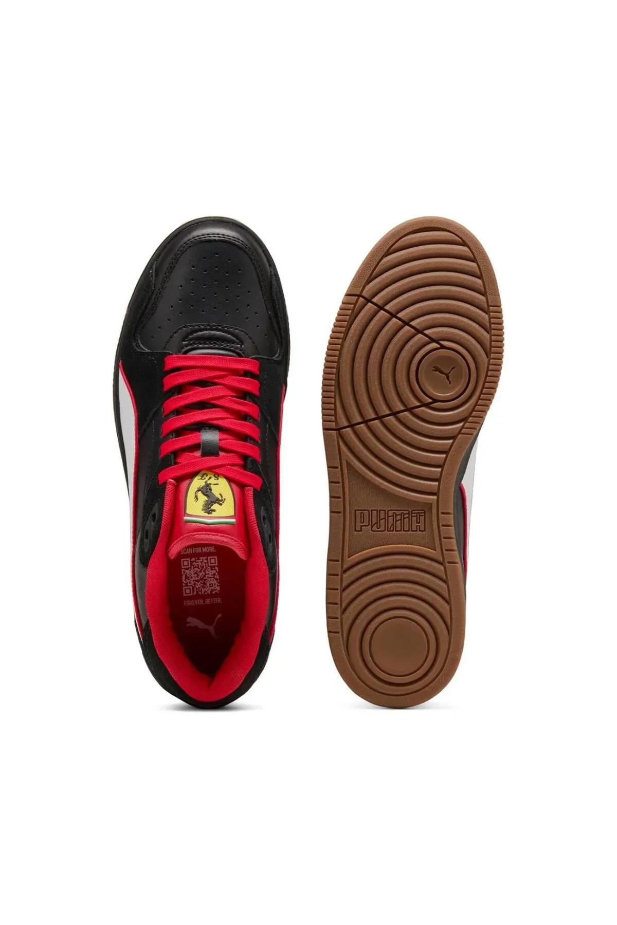 308912 Ferrari RBD Break Low Spor Ayakkabı Siyah - Görsel 6