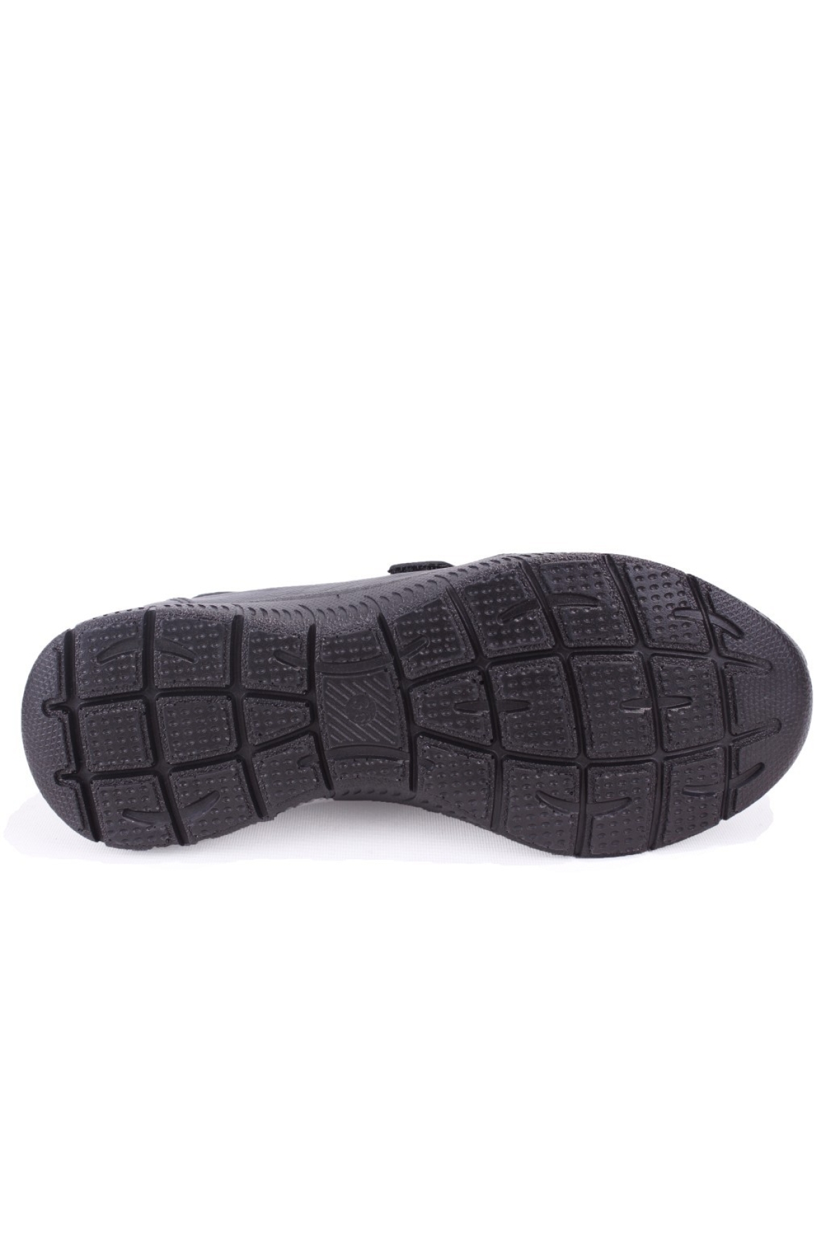 DZA07-122042648 Siyah Ortopedik Günlük Deri Kadın Ayakkabı - Görsel 5