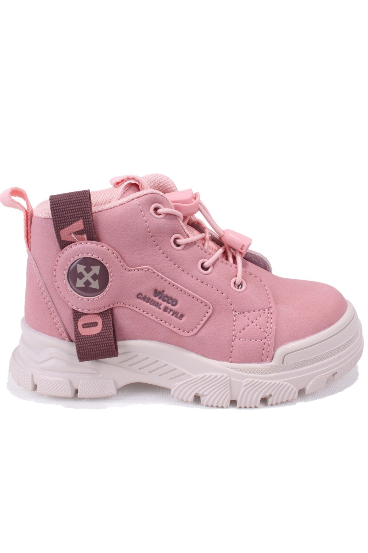 Marcus 946B24K407 Pudra Ortopedik Günlük Kız Çocuk Bot - Görsel 3