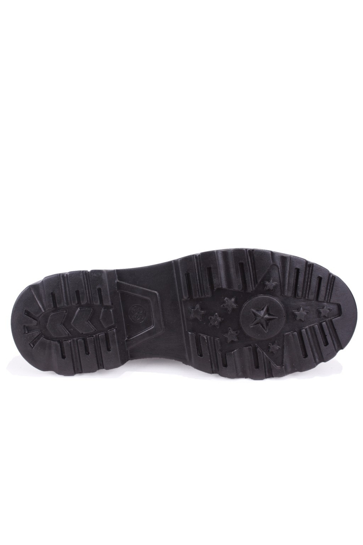 DZA07-90814 Siyah Rugan Günlük Loafer Kadın Ayakkabı - Görsel 5