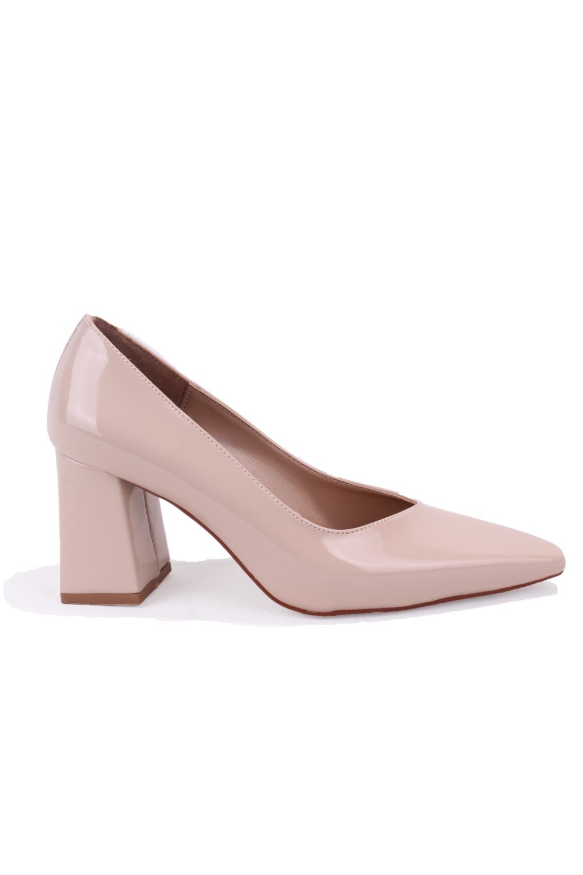 DZA07-129615 Ten Rugan Stiletto Topuklu Kadın Ayakkabı - Görsel 2