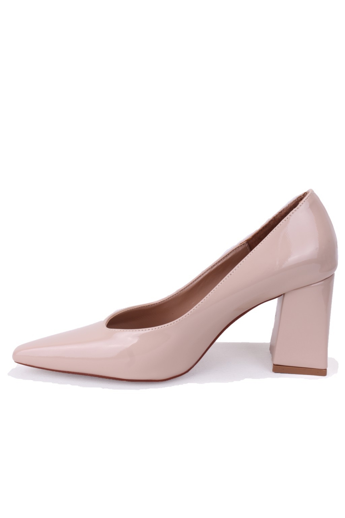 DZA07-129615 Ten Rugan Stiletto Topuklu Kadın Ayakkabı - Görsel 4