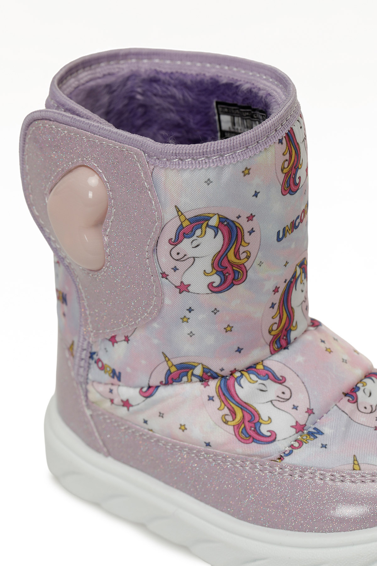 SELINA B 5PR Lila Kız Çocuk Kar Botu - Görsel 8