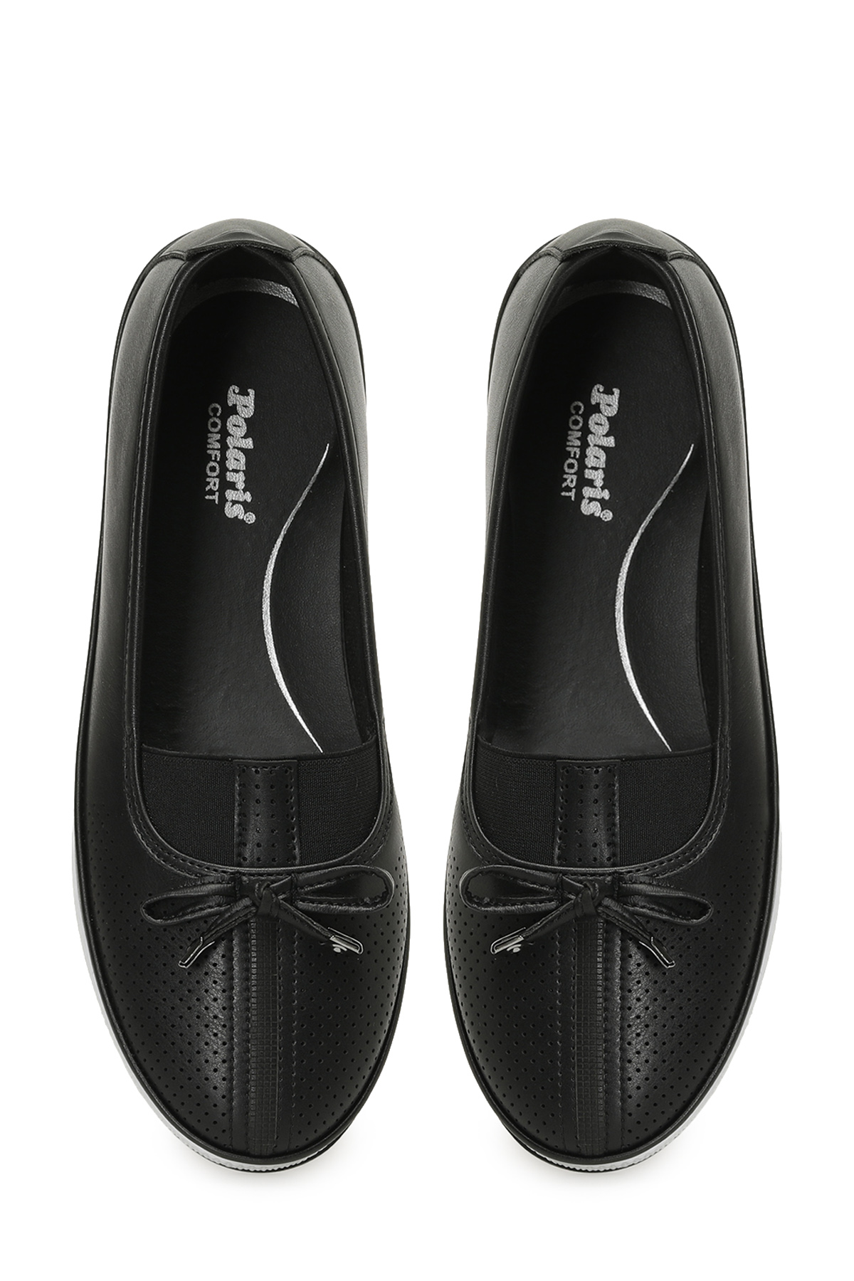 166073.Z5PR Siyah Kadın Düz Ayakkabı - Görsel 6