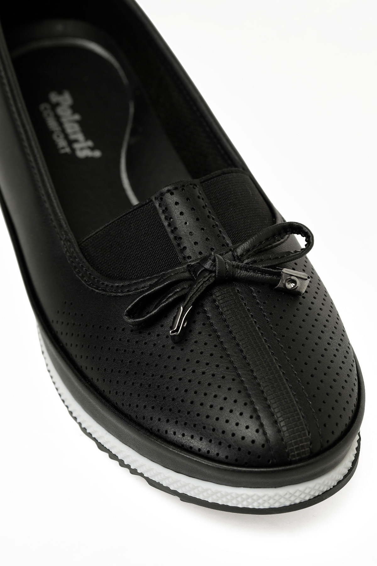 166073.Z5PR Siyah Kadın Düz Ayakkabı - Görsel 9