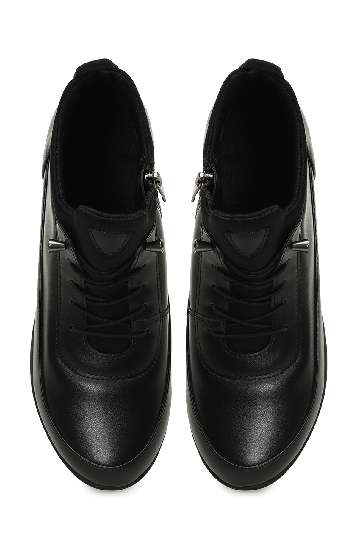 167074.Z5PR Siyah Kadın Dolgu Topuk Bot - Görsel 5