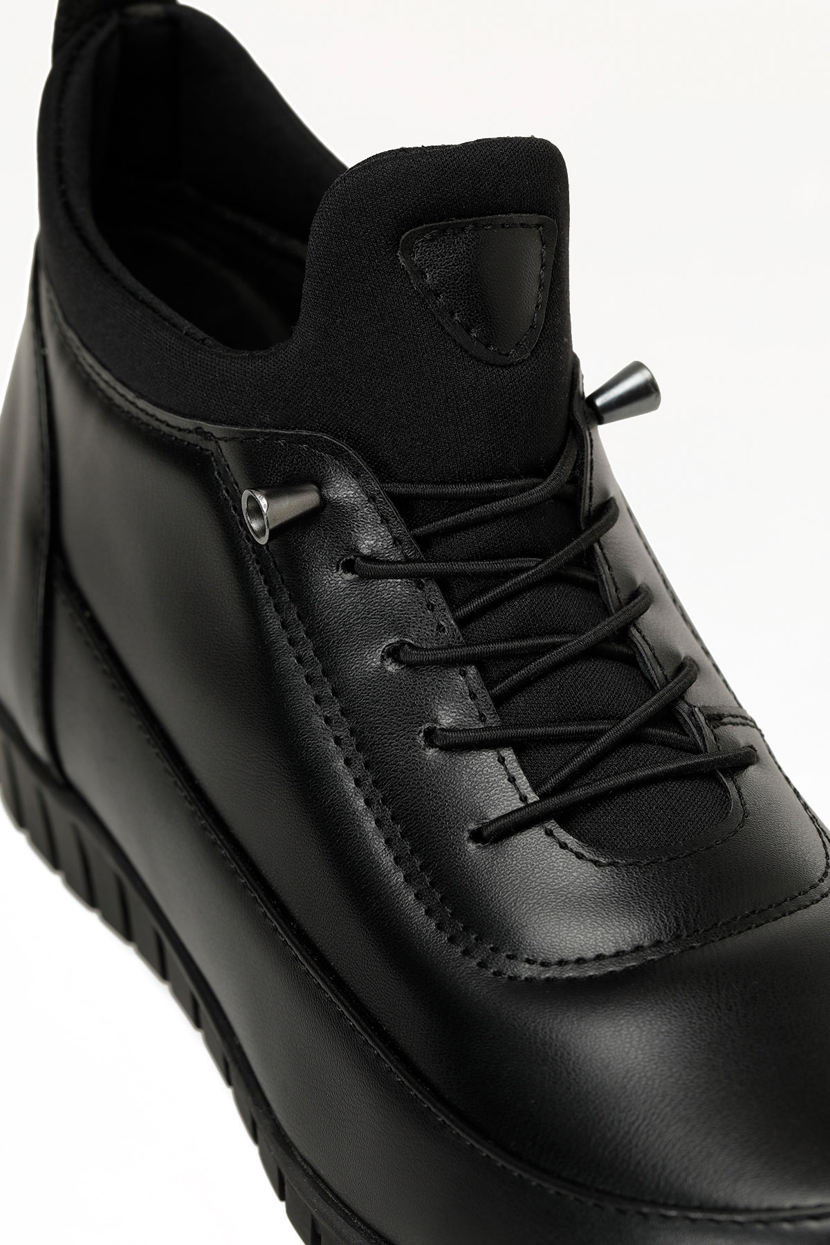 167074.Z5PR Siyah Kadın Dolgu Topuk Bot - Görsel 8