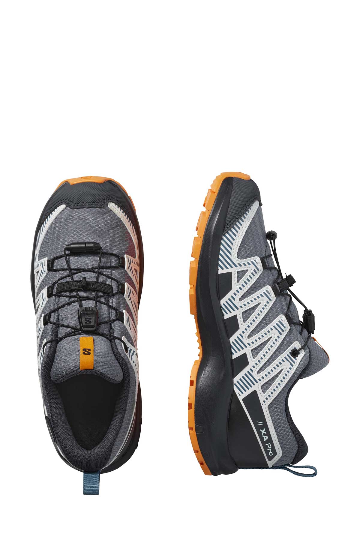 XA PRO V8 WATERPROOF GRI Kadın Outdoor Ayakkabı - Görsel 6