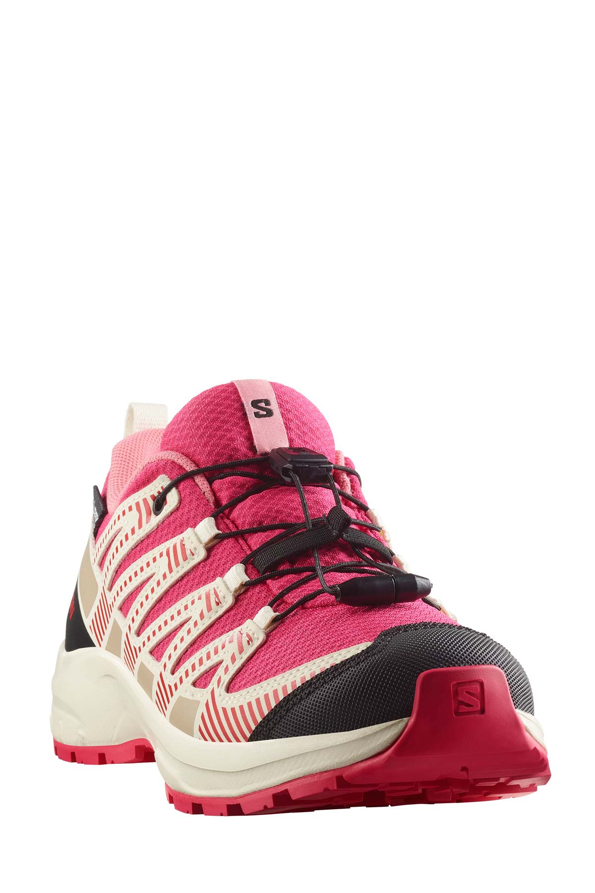 XA PRO V8 WATERPROOF Kırmızı Kadın Outdoor Ayakkabı - Görsel 3