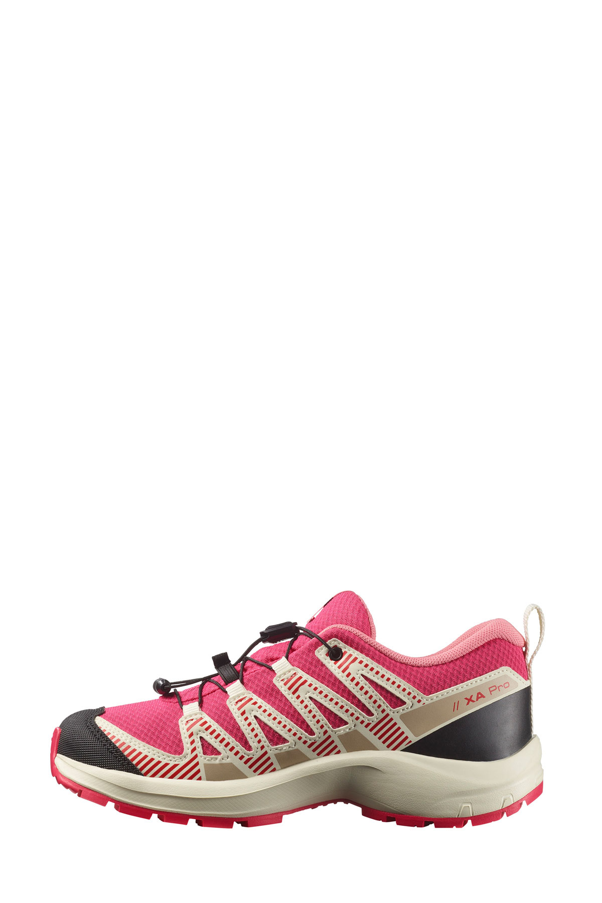 XA PRO V8 WATERPROOF Kırmızı Kadın Outdoor Ayakkabı - Görsel 4