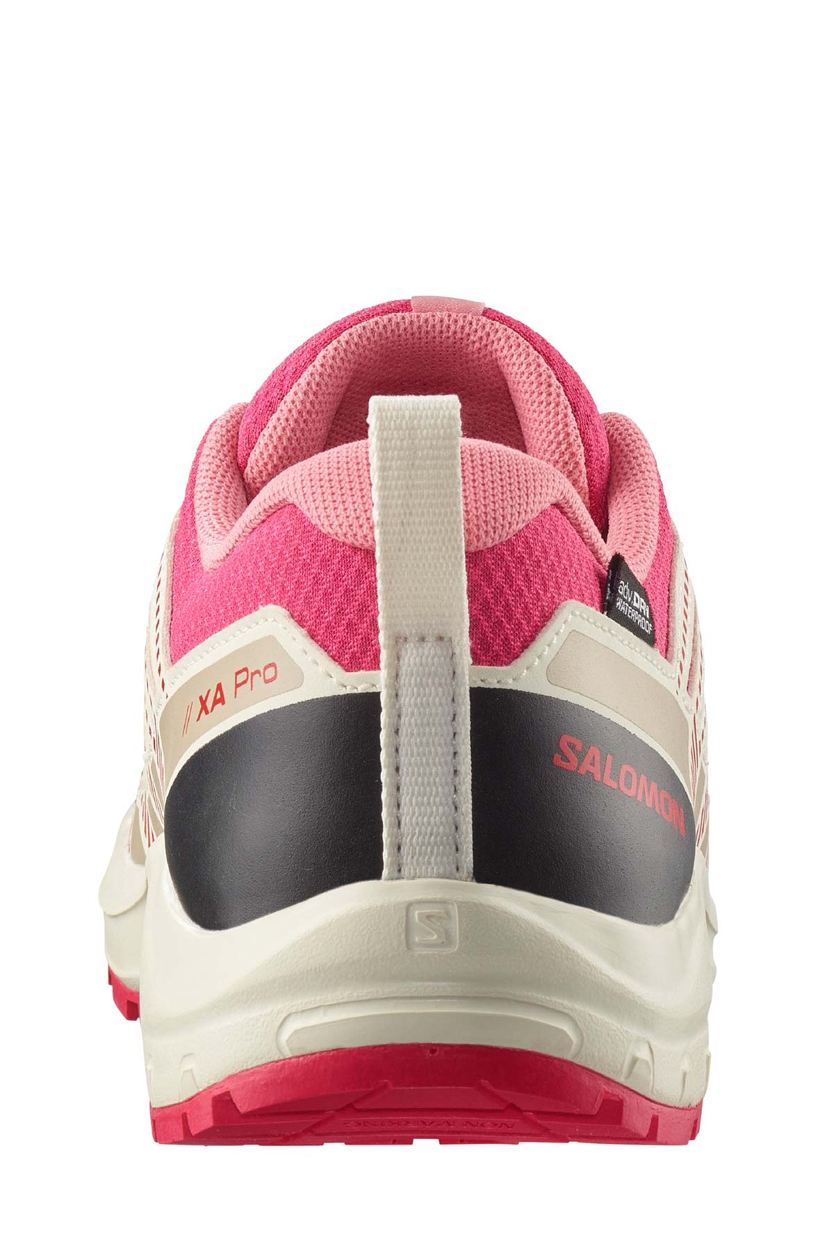 XA PRO V8 WATERPROOF Kırmızı Kadın Outdoor Ayakkabı - Görsel 5