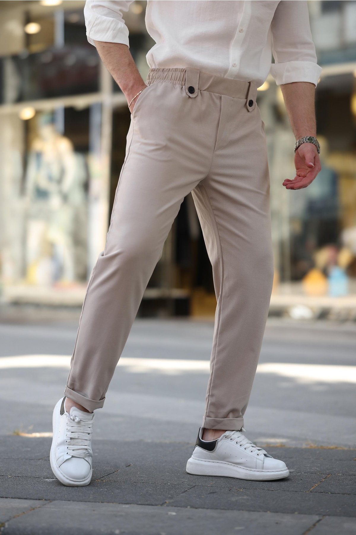 エメット Bej Regular Fit Erkek Pantolon E6574 Fiyatları - 201599735 | Flo