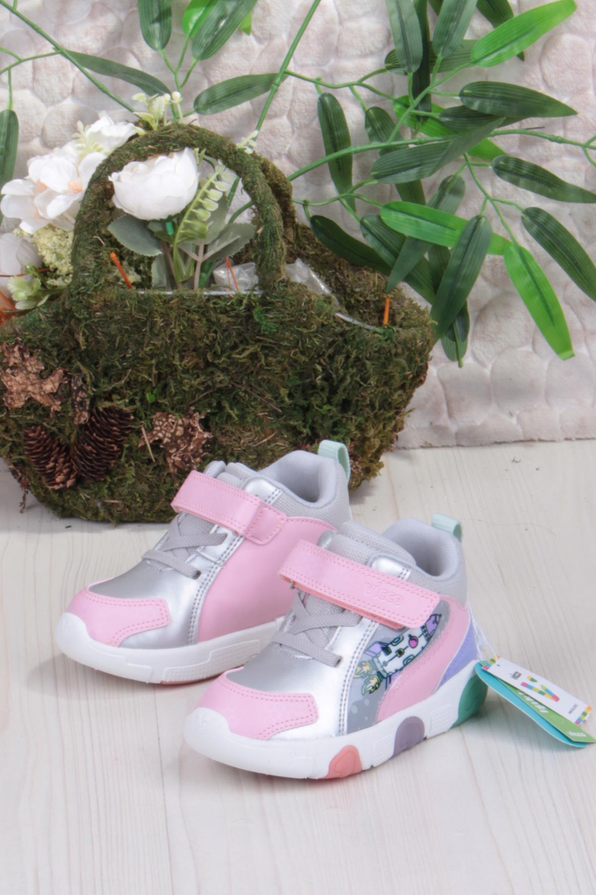 946.P25K.411 Rocky Pudra Işıklı Kız Çocuk Bot - Görsel 4