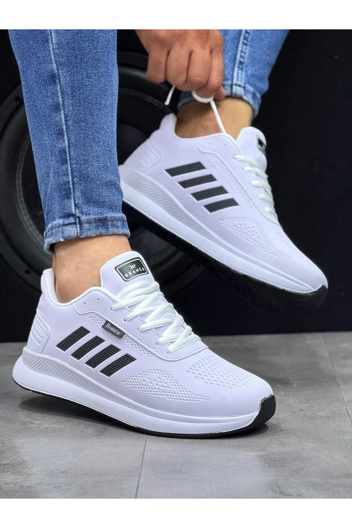 Branca Fit Su ve Soğuk Dayanıklı Hafif Kışlık Erkek Kadın Spor Ayakkabı - Görsel 2