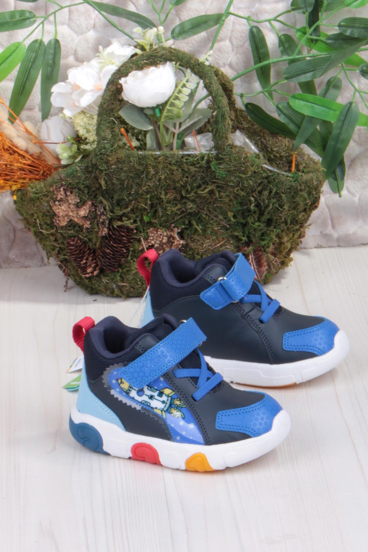 946.P25K.411 Rocky Lacivert Işıklı Erkek Çocuk Bot - Görsel 2