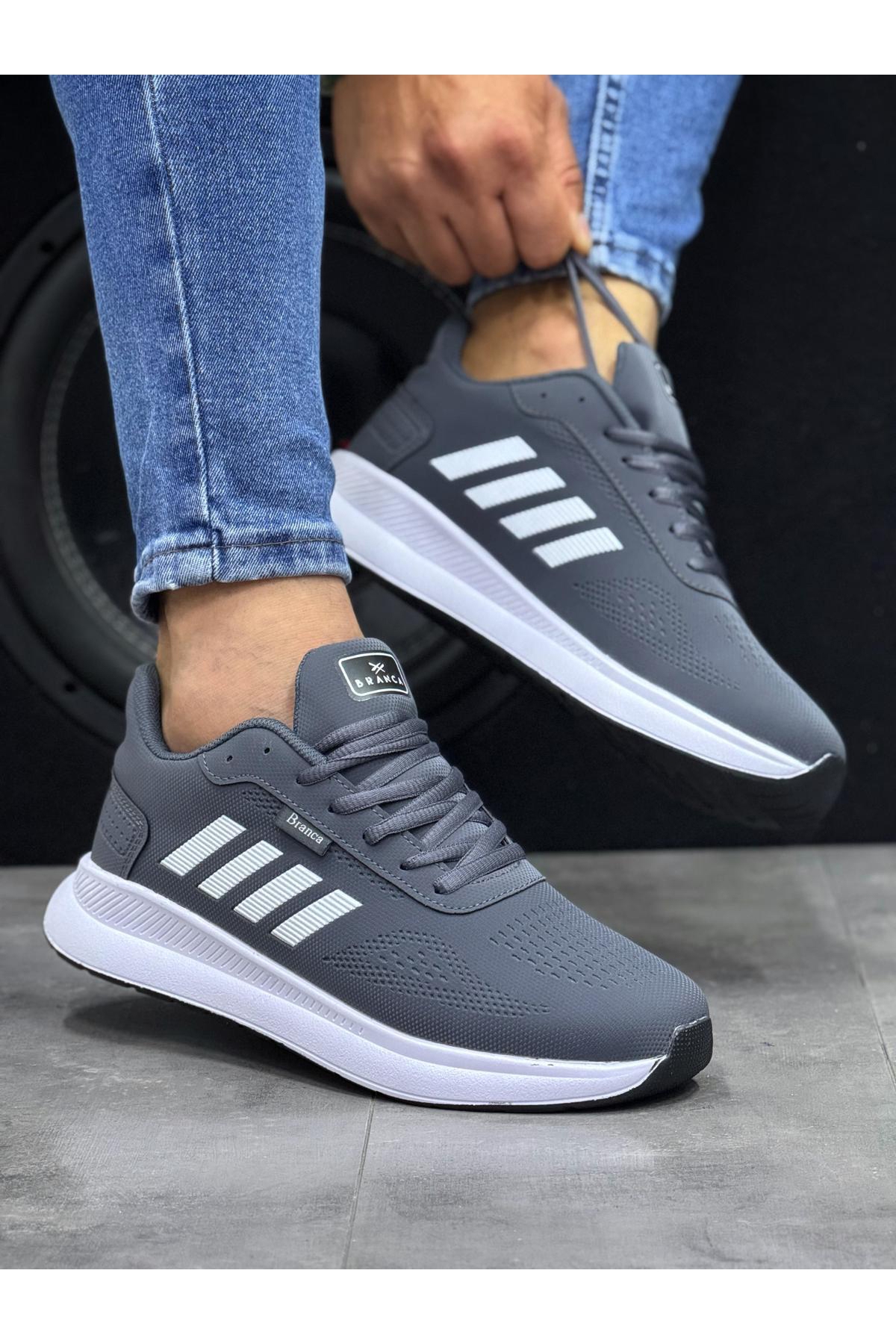Branca Fit Su ve Soğuk Dayanıklı Hafif Kışlık Erkek Kadın Spor Ayakkabı - Görsel 2