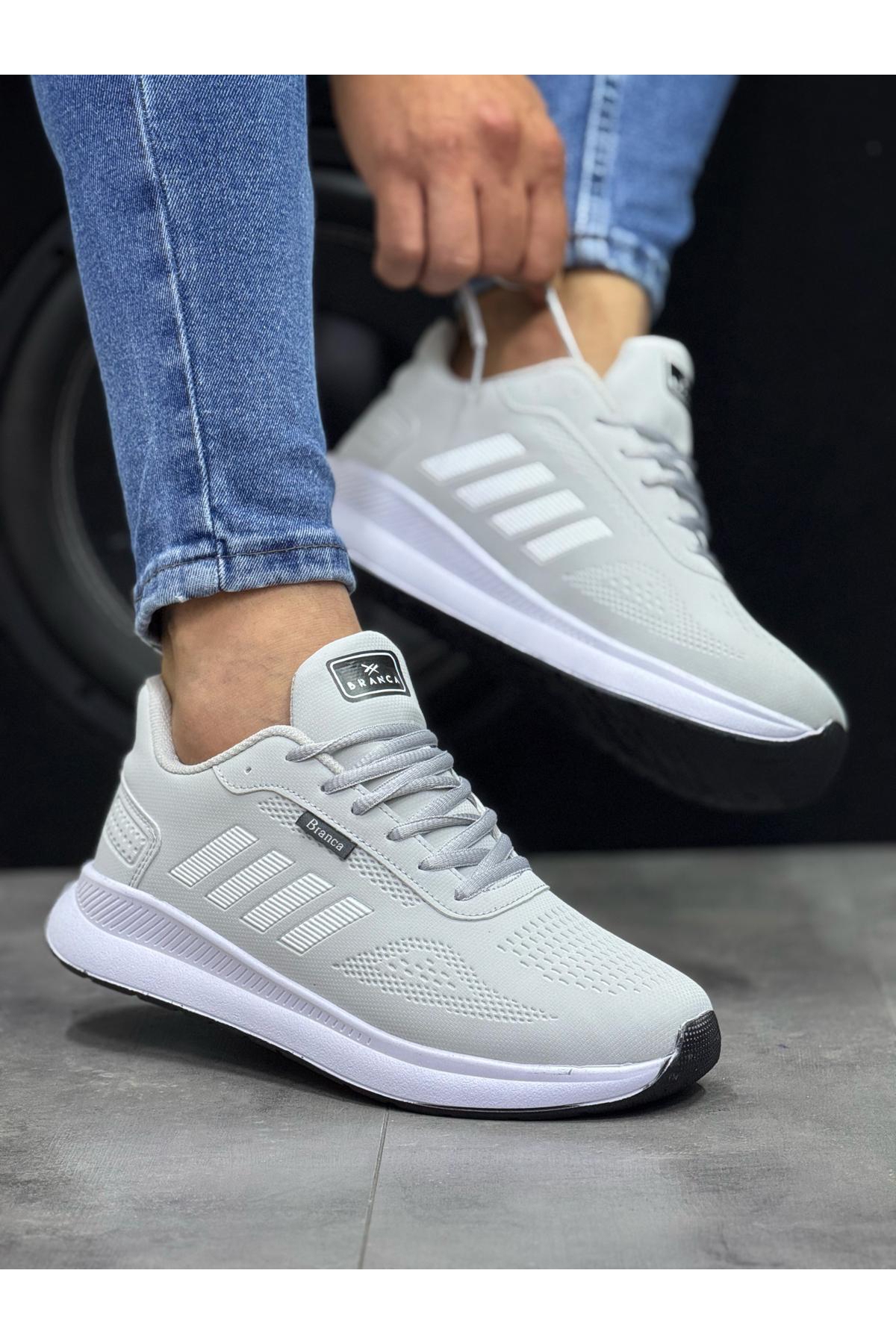 Branca Fit Su ve Soğuk Dayanıklı Hafif Kışlık Erkek Kadın Spor Ayakkabı - Görsel 2