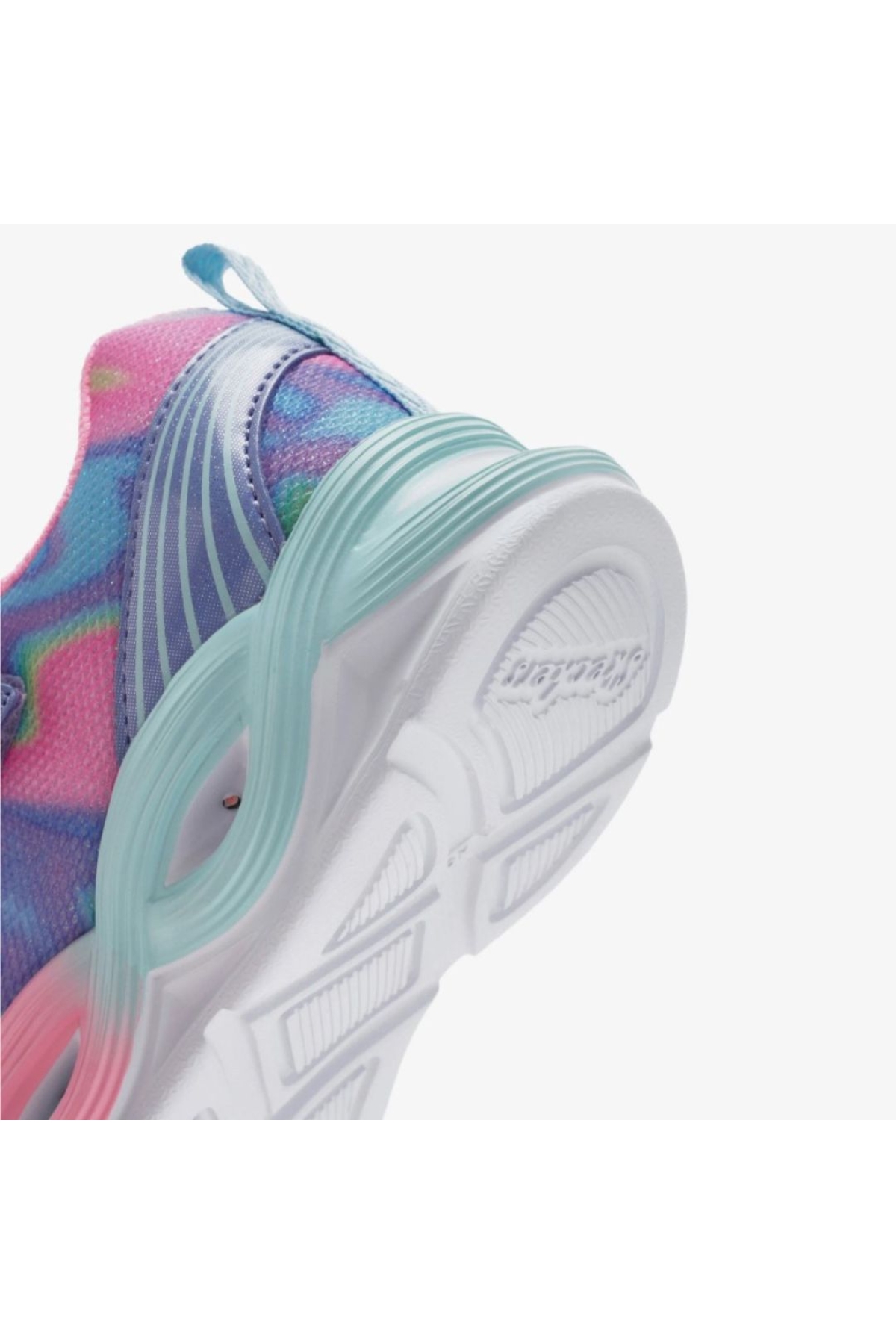 Twisty Glow - Sorbet Swirl 303716L Ortopedik Işıklı Çocuk Spor Ayakkabı - Görsel 4