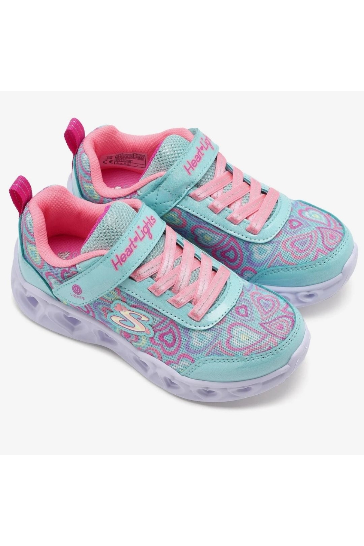 Heart Lights - Boogıe Love 303257L Ortopedik Işıklı Çocuk Spor Ayakkabı - Görsel 5