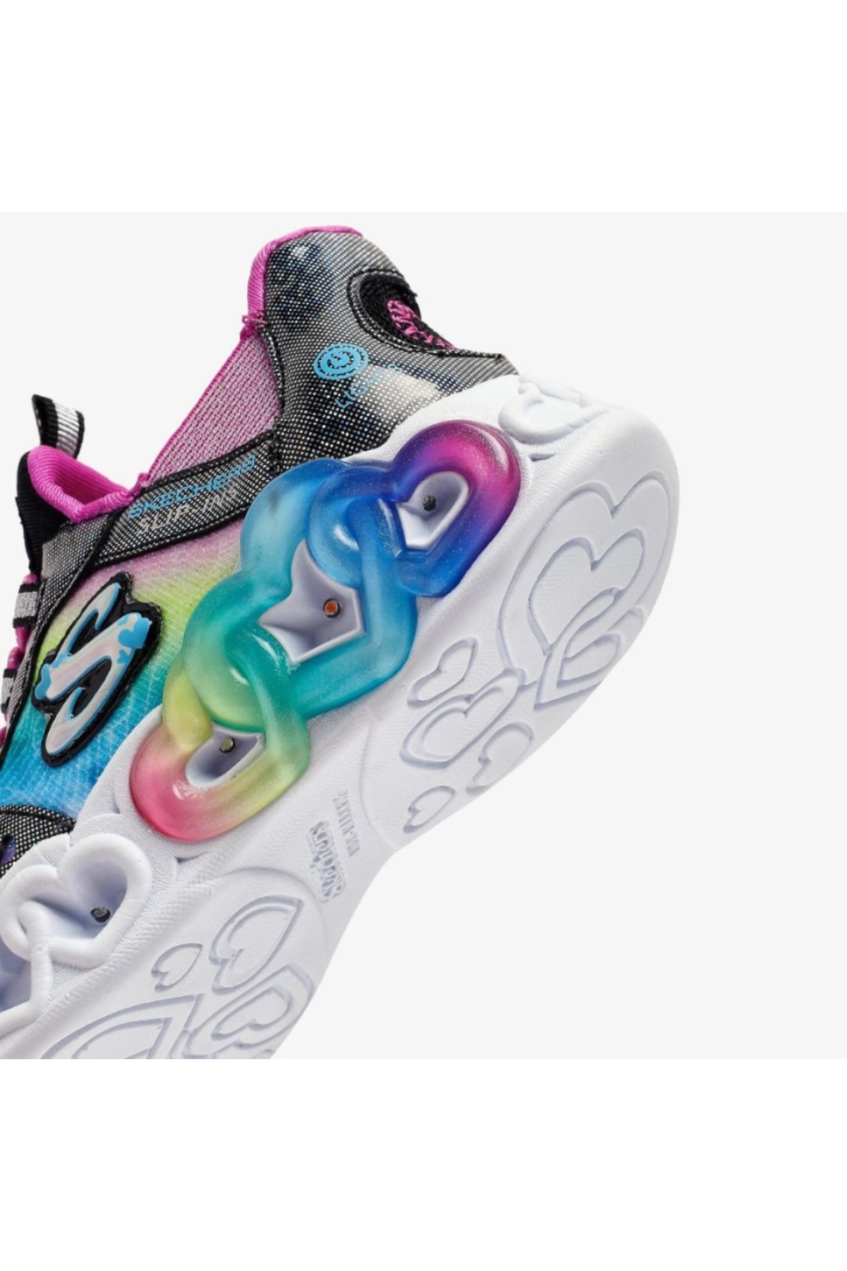 Infinite Heart Lights Eternal Shimmer 303755L Ortopedik Işıklı Çocuk Spor Ayakkabı - Görsel 9