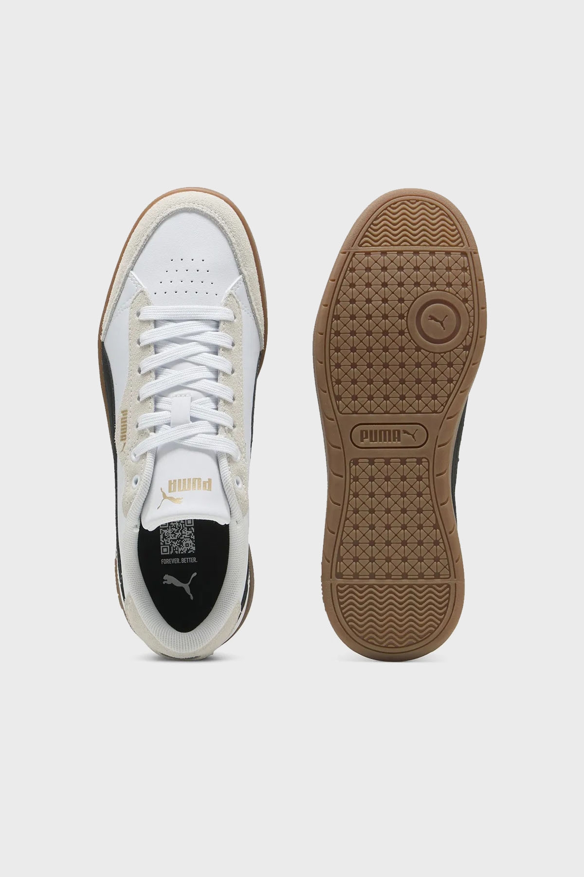 Bayan Ayakkabı 40260101 BEYAZ-SİYAH - Görsel 6