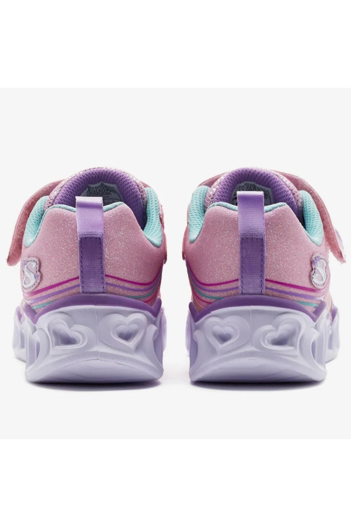 S-lights Heart Lights Retro Hearts 302689L Işıklı Ortopedik Çocuk Spor Ayakkabı - Görsel 9