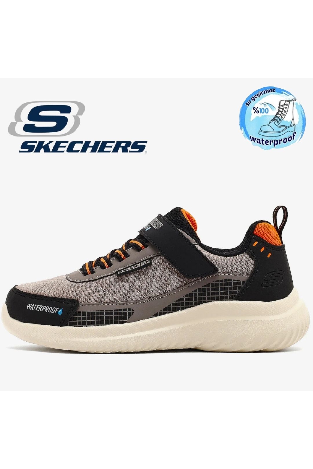 Bounder 2.0 Aqua Pace Waterproof 406341L Ortopedik Çocuk Spor Ayakkabı - Görsel 5