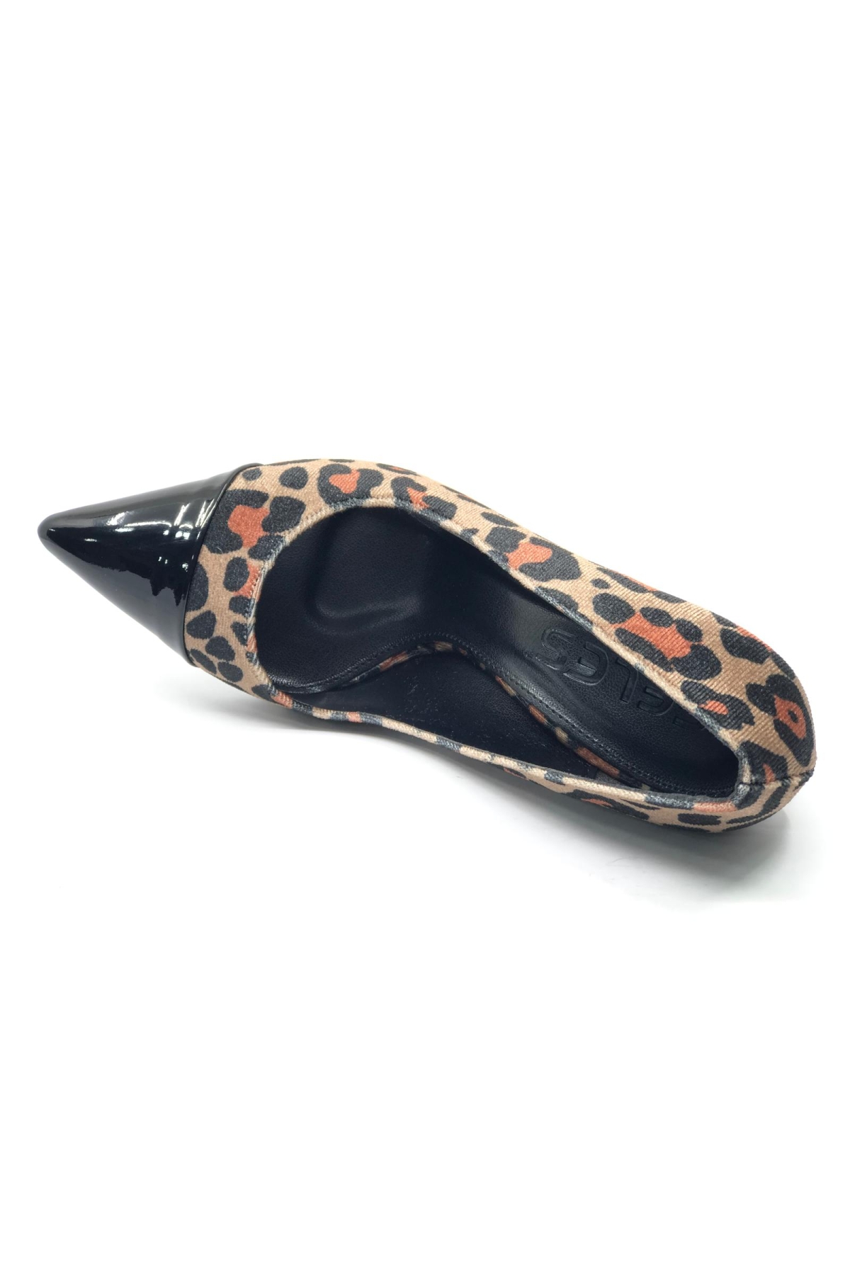 İnce Topuklu Leopar Desenli Stiletto Kadın Ayakkabı - Görsel 5
