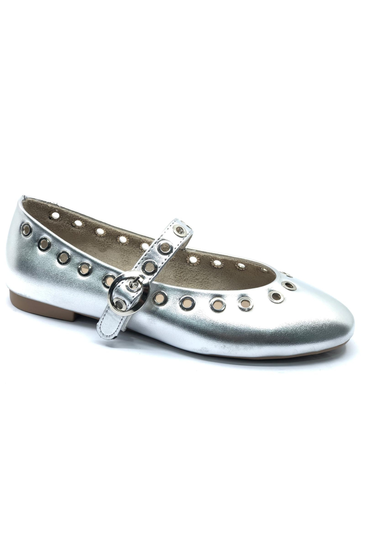 Zımba Detaylı Kadın Babet Ayakkabı - Görsel 5