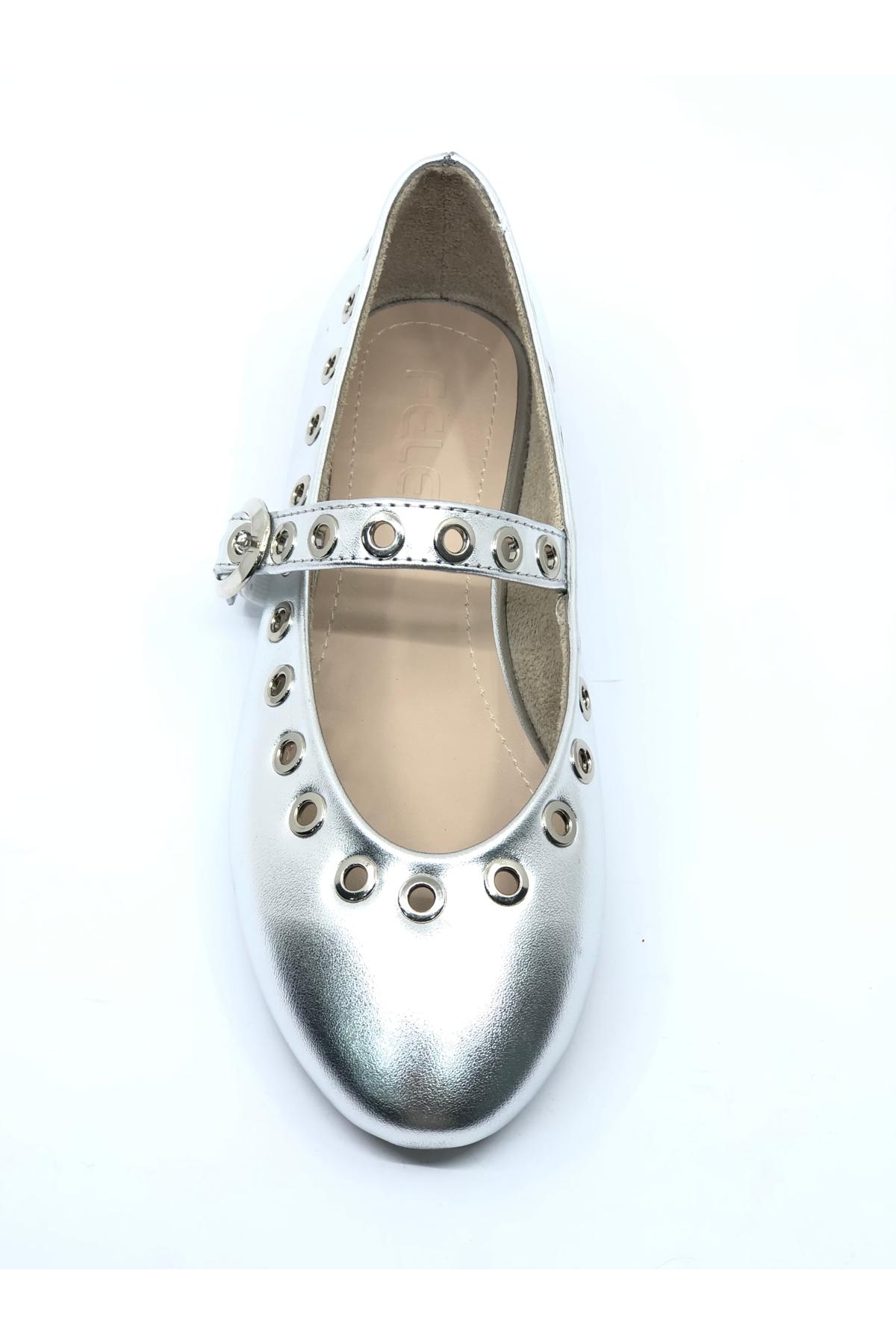 Zımba Detaylı Kadın Babet Ayakkabı - Görsel 9