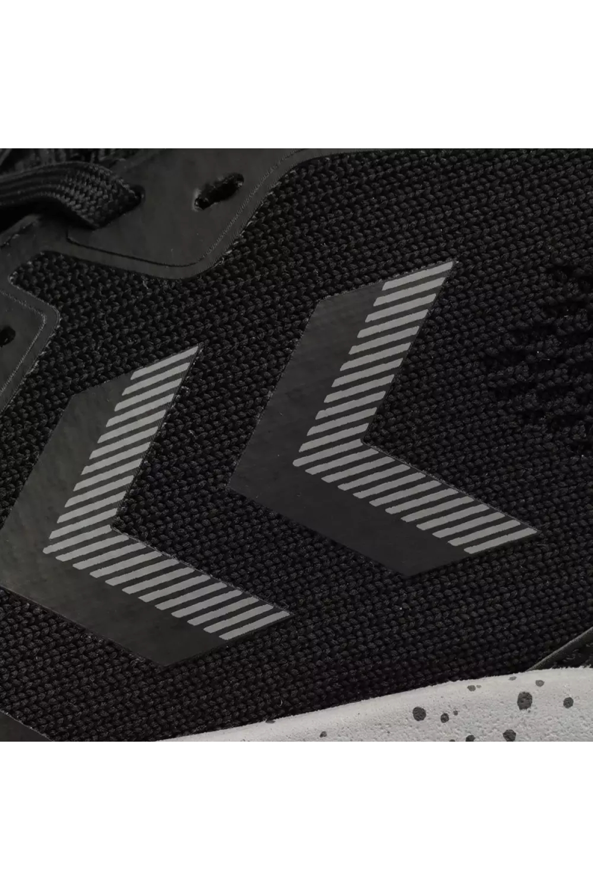 Siyah Siyah Fileli Bağcıklı Erkek Spor Ayakkabı - Görsel 6