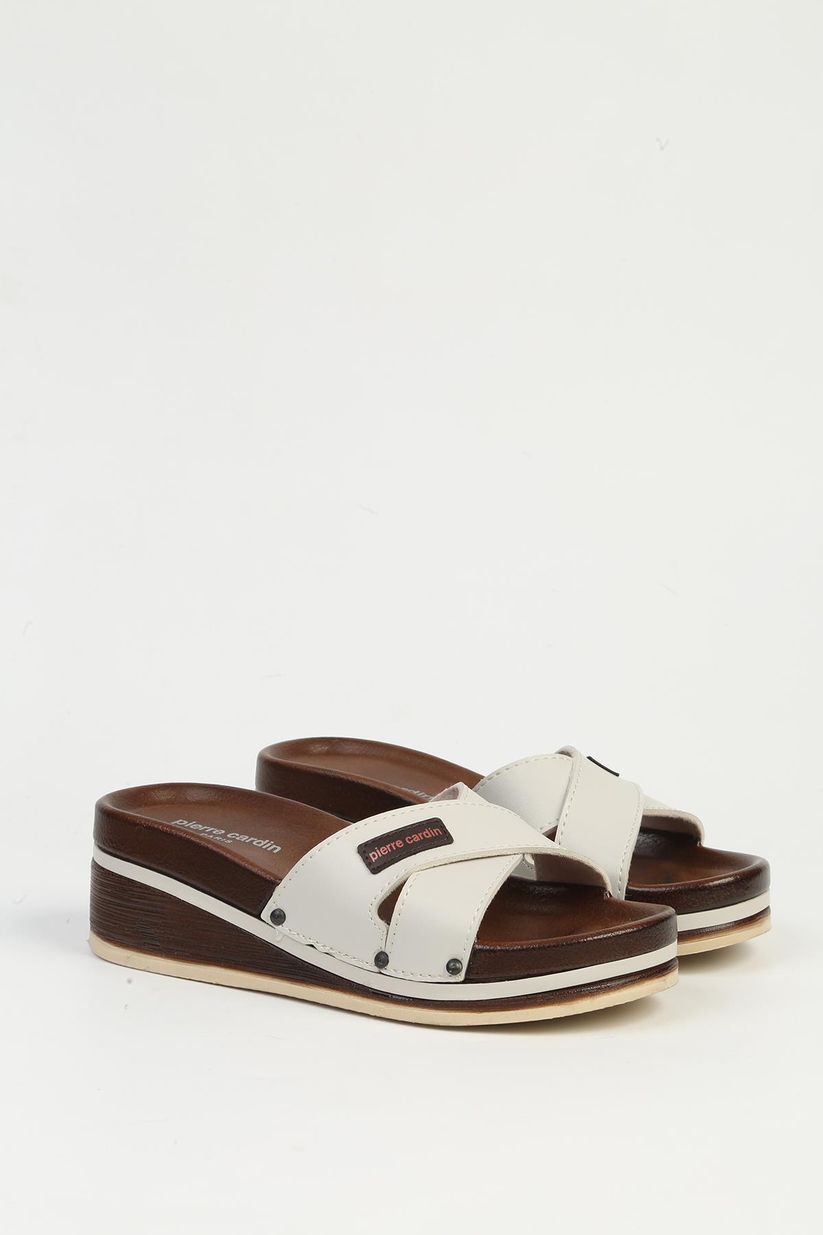 ® | PC-7419 - 3485 Gri - Kadın Terlik - Görsel 3