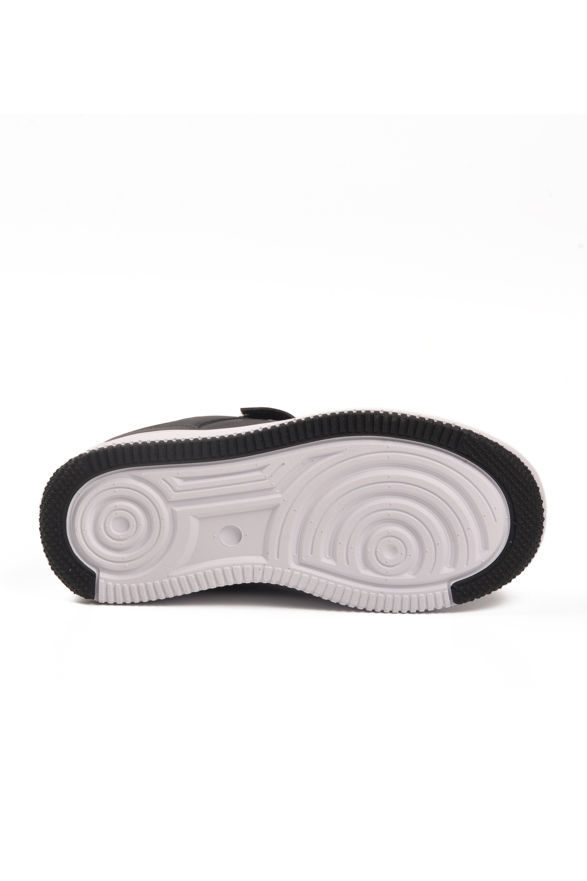 Siyah Beyaz Cırtlı Erkek Çocuk Spor Ayakkabı - Görsel 6