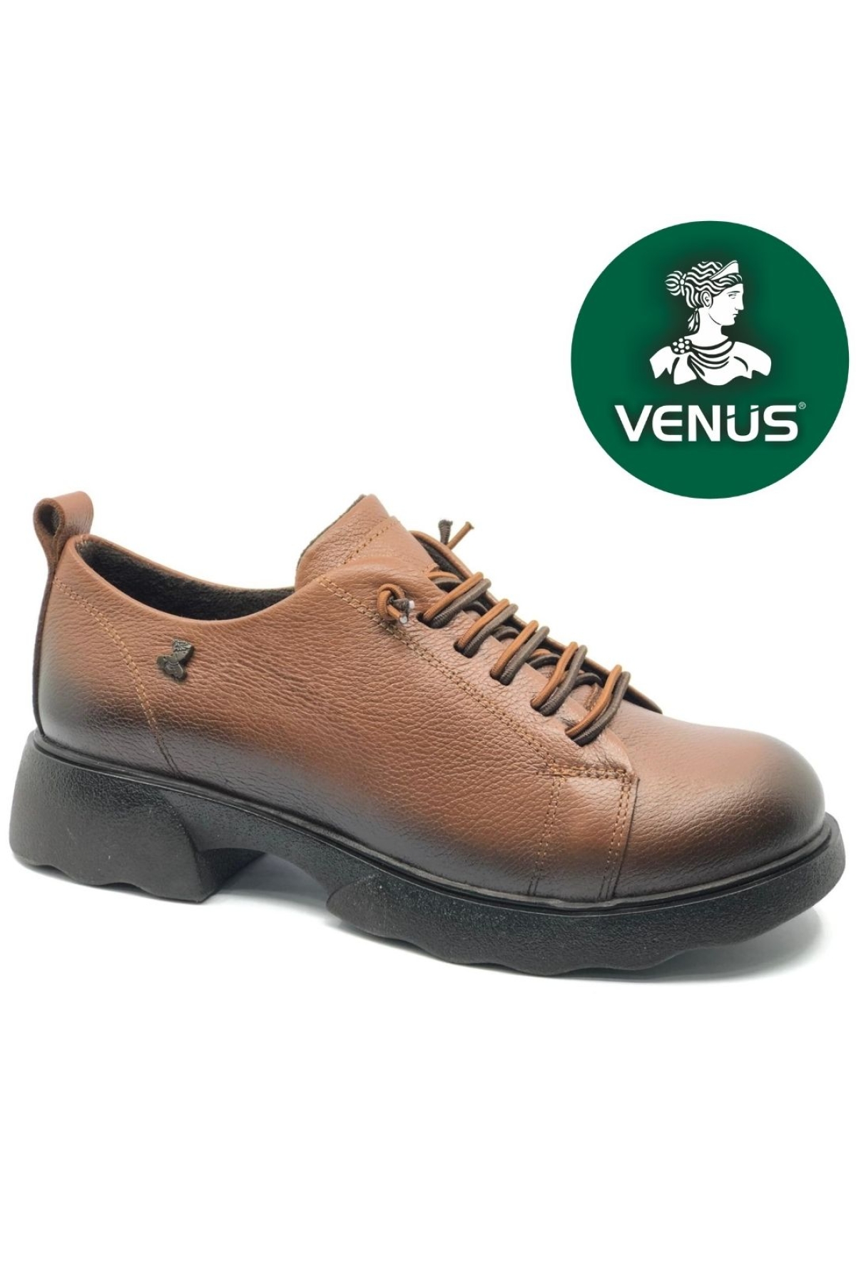 Yucca Hakiki Deri Ortopedik Kadın Casual Ayakkabı - Görsel 3