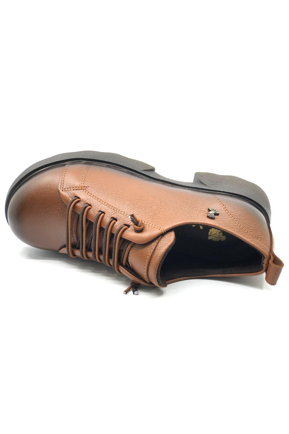 Yucca Hakiki Deri Ortopedik Kadın Casual Ayakkabı - Görsel 6