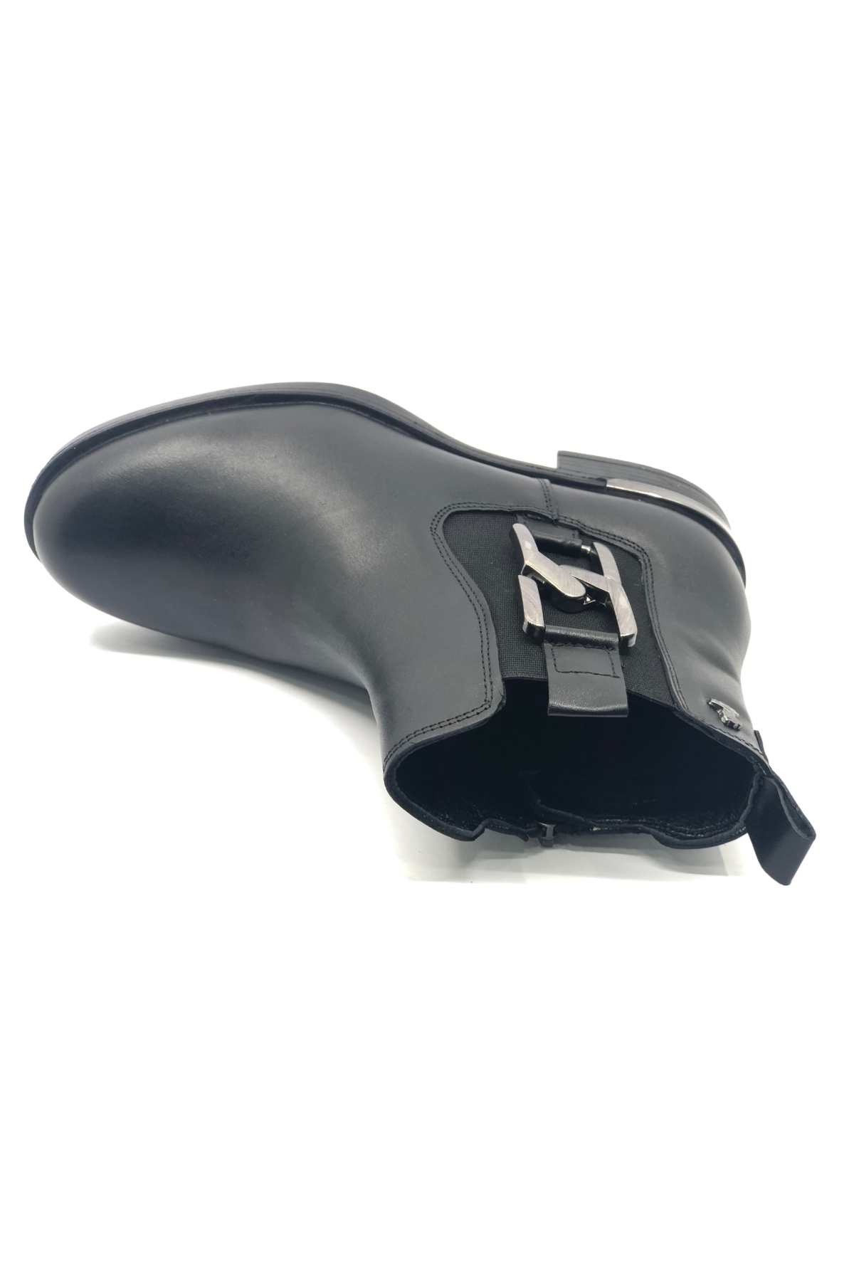 Apricus Hakiki Deri Düz Kaymaz Taban Ortopedik Kadın Bot - Görsel 6