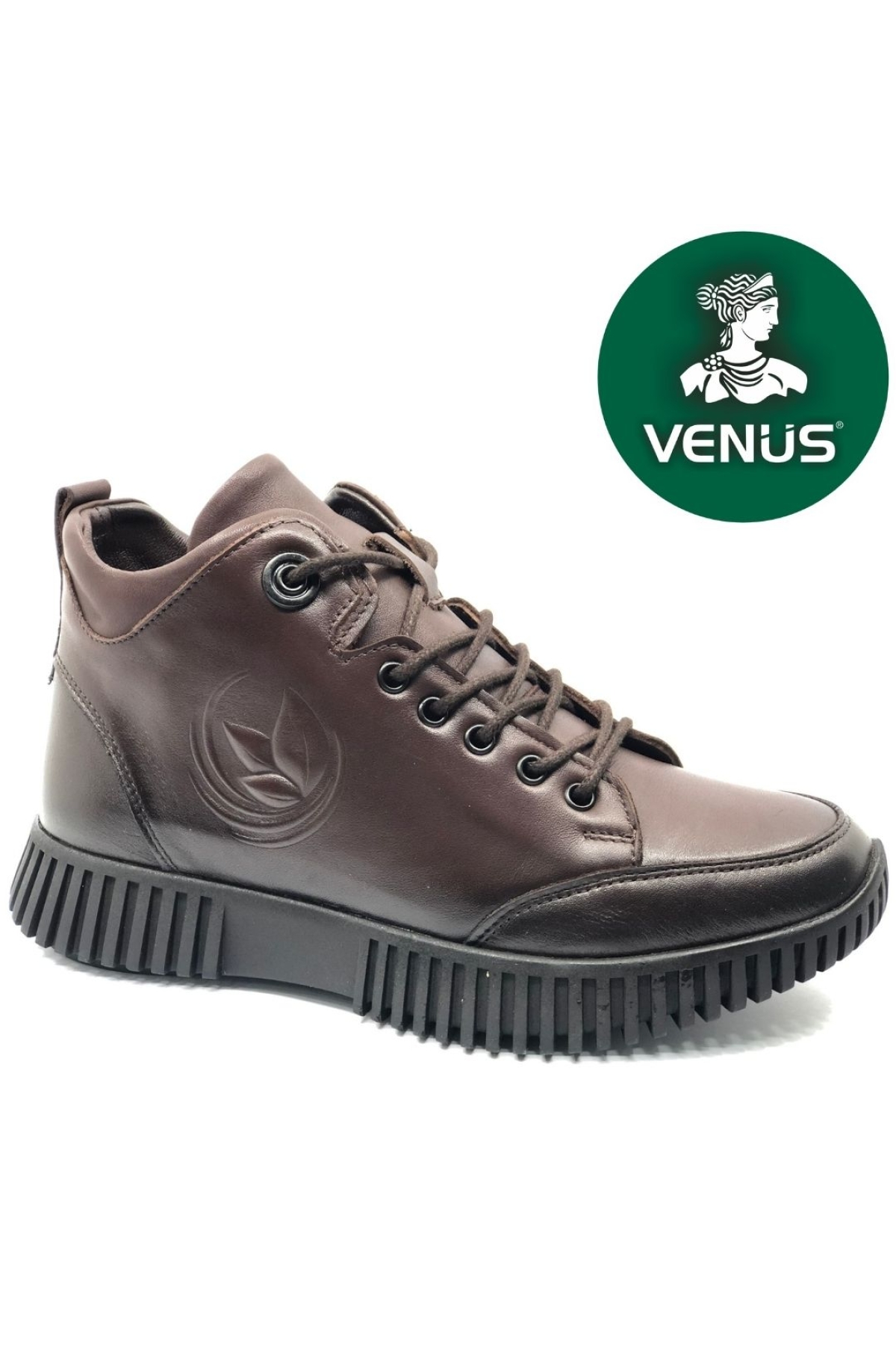 Rtew Hakiki Deri Düz Kaymaz Taban Ortopedik Kadın Bot - Görsel 3