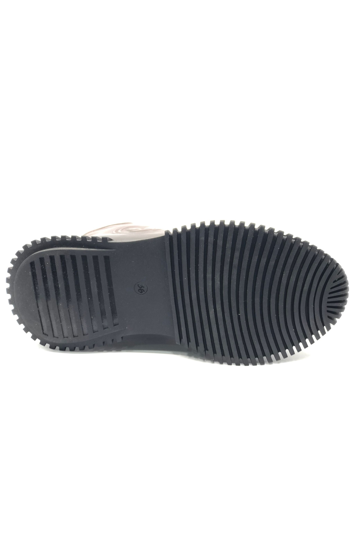 Rtew Hakiki Deri Düz Kaymaz Taban Ortopedik Kadın Bot - Görsel 7