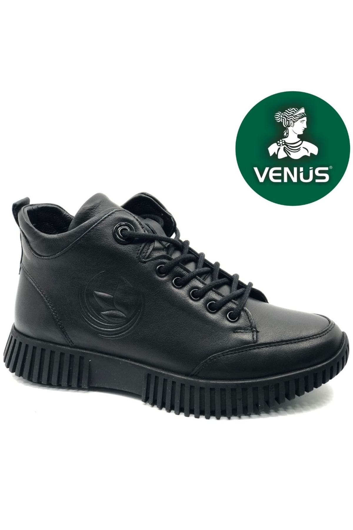 Rtew Hakiki Deri Düz Kaymaz Taban Ortopedik Kadın Bot - Görsel 3