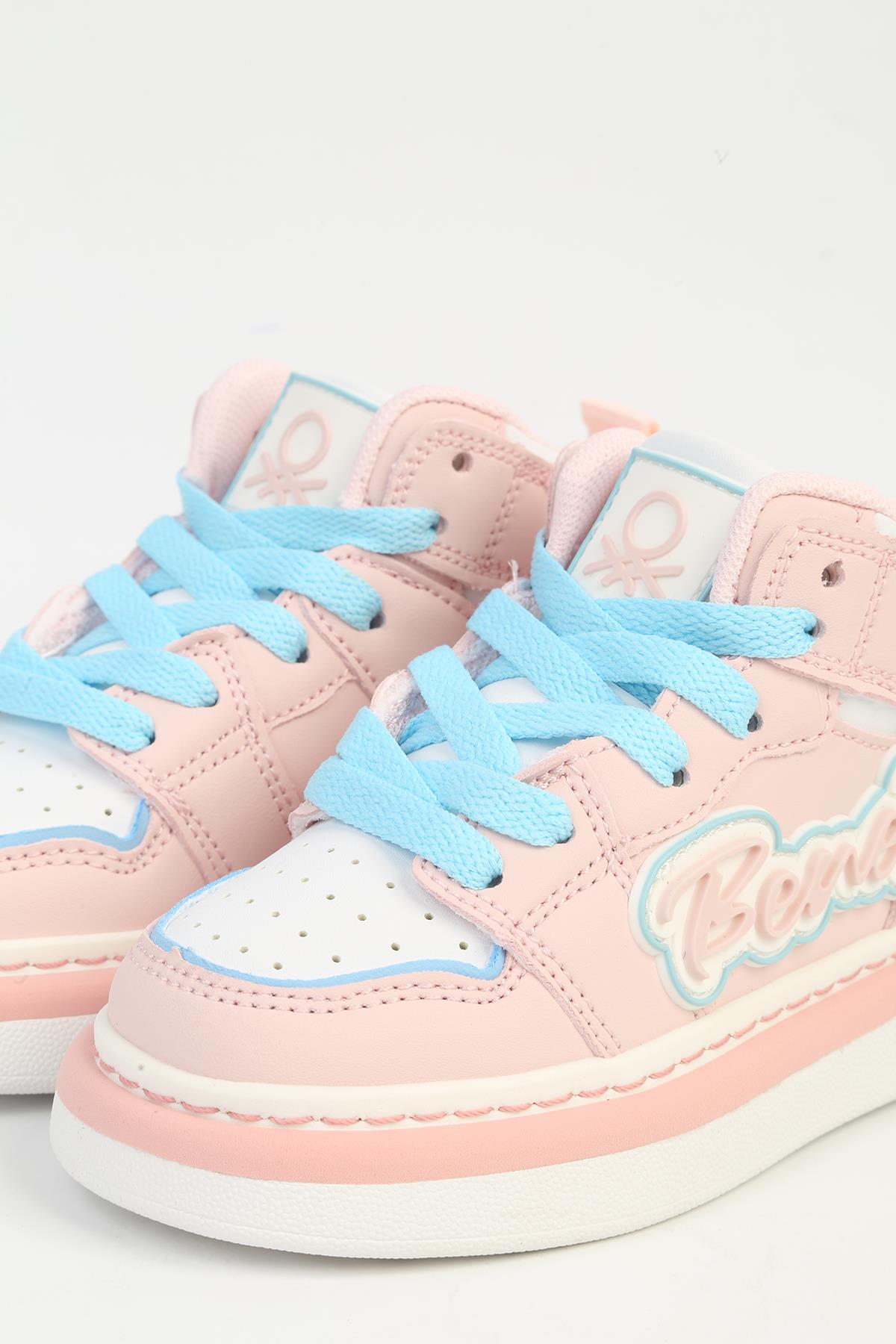 ® Pudra Çocuk Spor Ayakkabı İTHAL BNI-11091 - Görsel 4