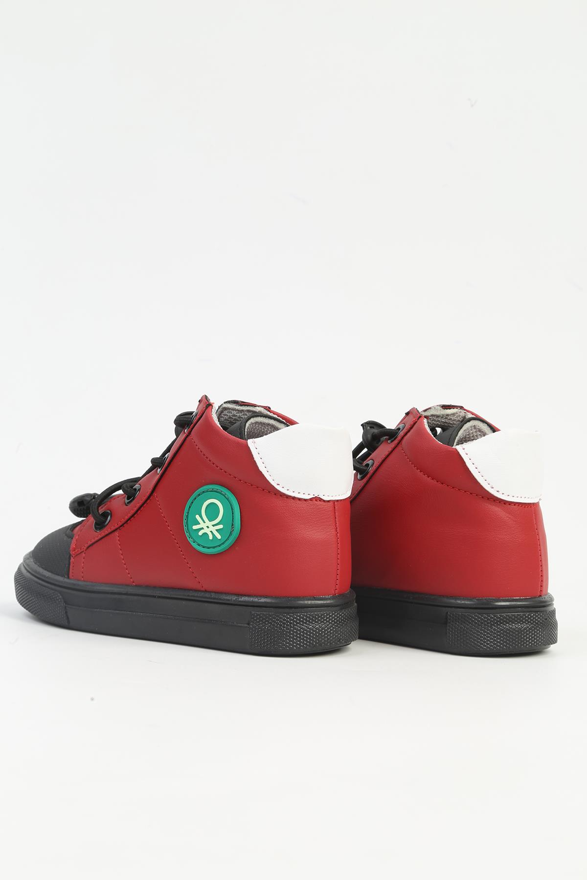 ® Kırmızı Çocuk Spor Ayakkabı BN-31828 - Görsel 4