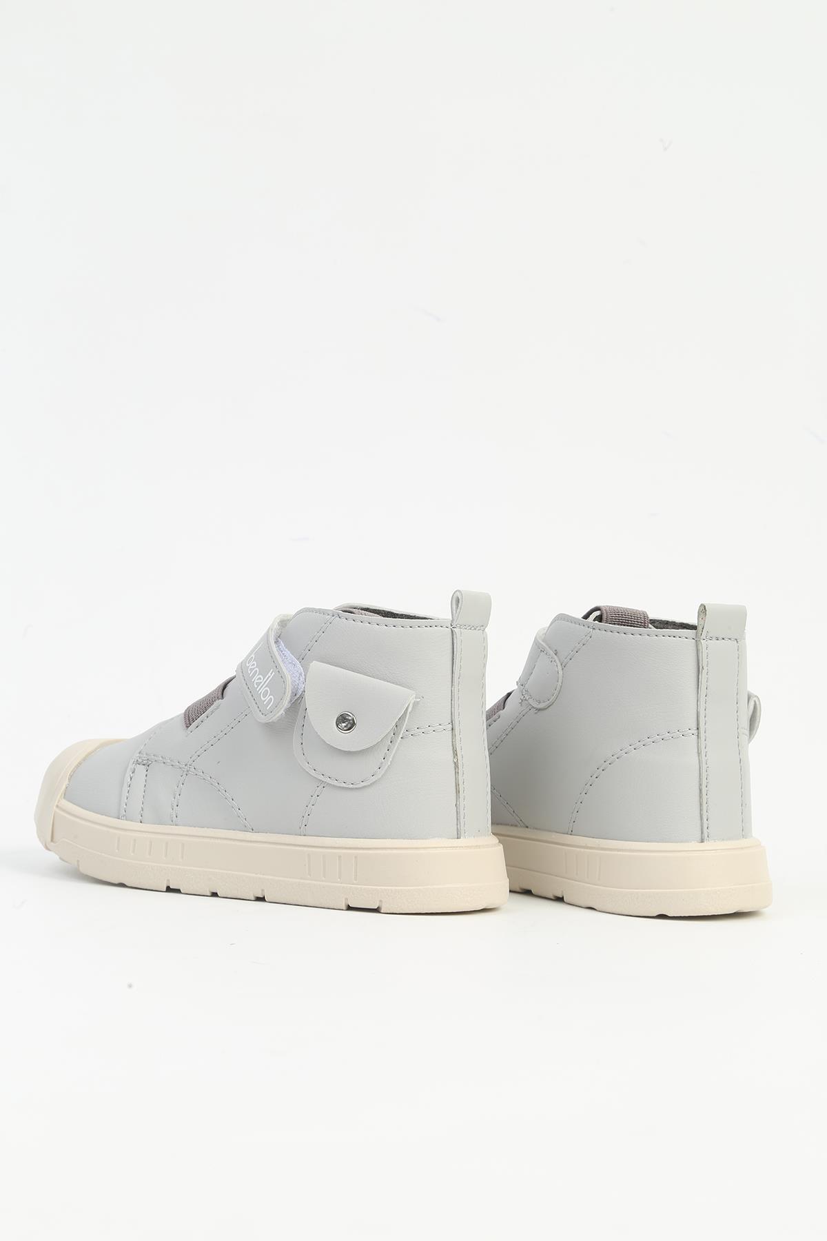 ® Gri Çocuk Spor Ayakkabı BN-31826 - Görsel 4