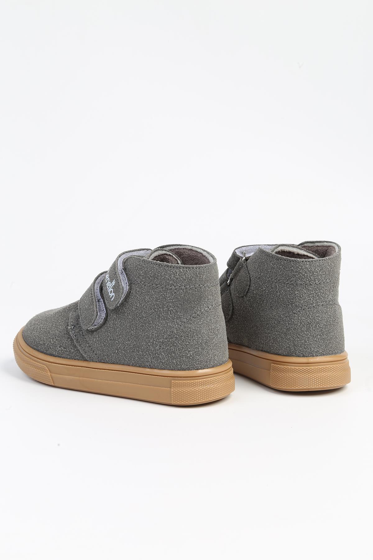 ® | BN-31176 - 3610 Koyu Gri - Çocuk Spor Ayakkabı - Görsel 4