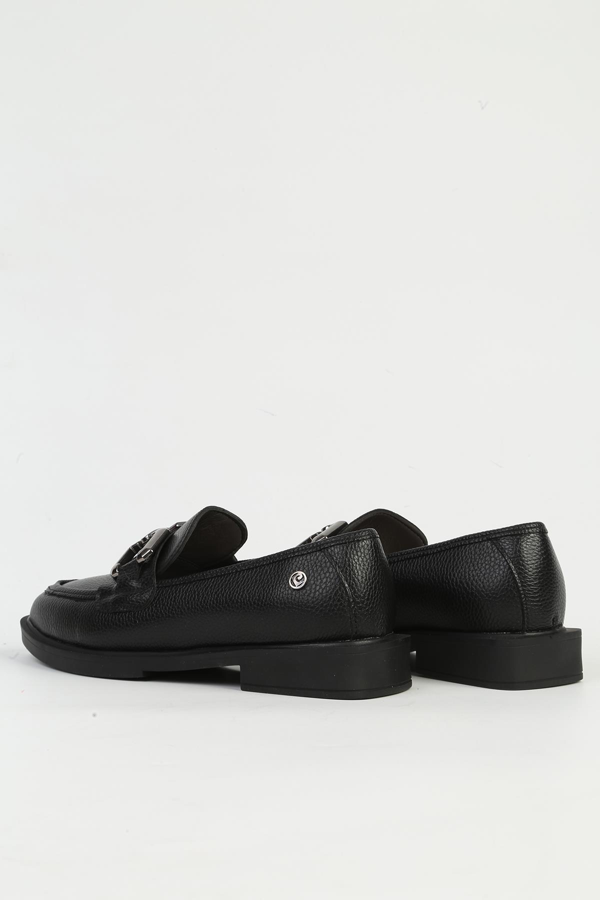Siyah Kadın Loafer Ayakkabı PC-54782 - Görsel 4