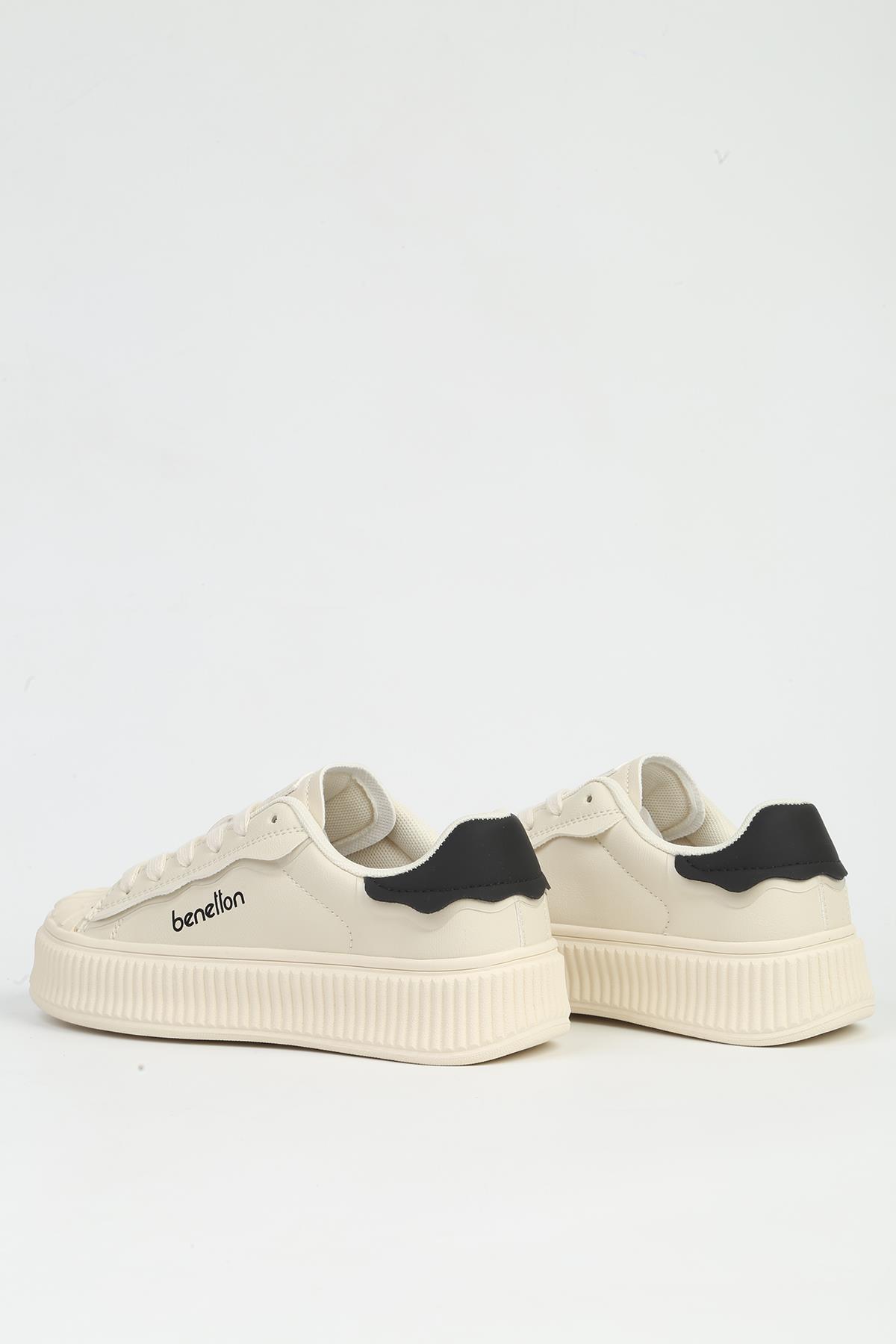 Bej Kadın Spor Ayakkabı İTHAL BNI-12152 - Görsel 4