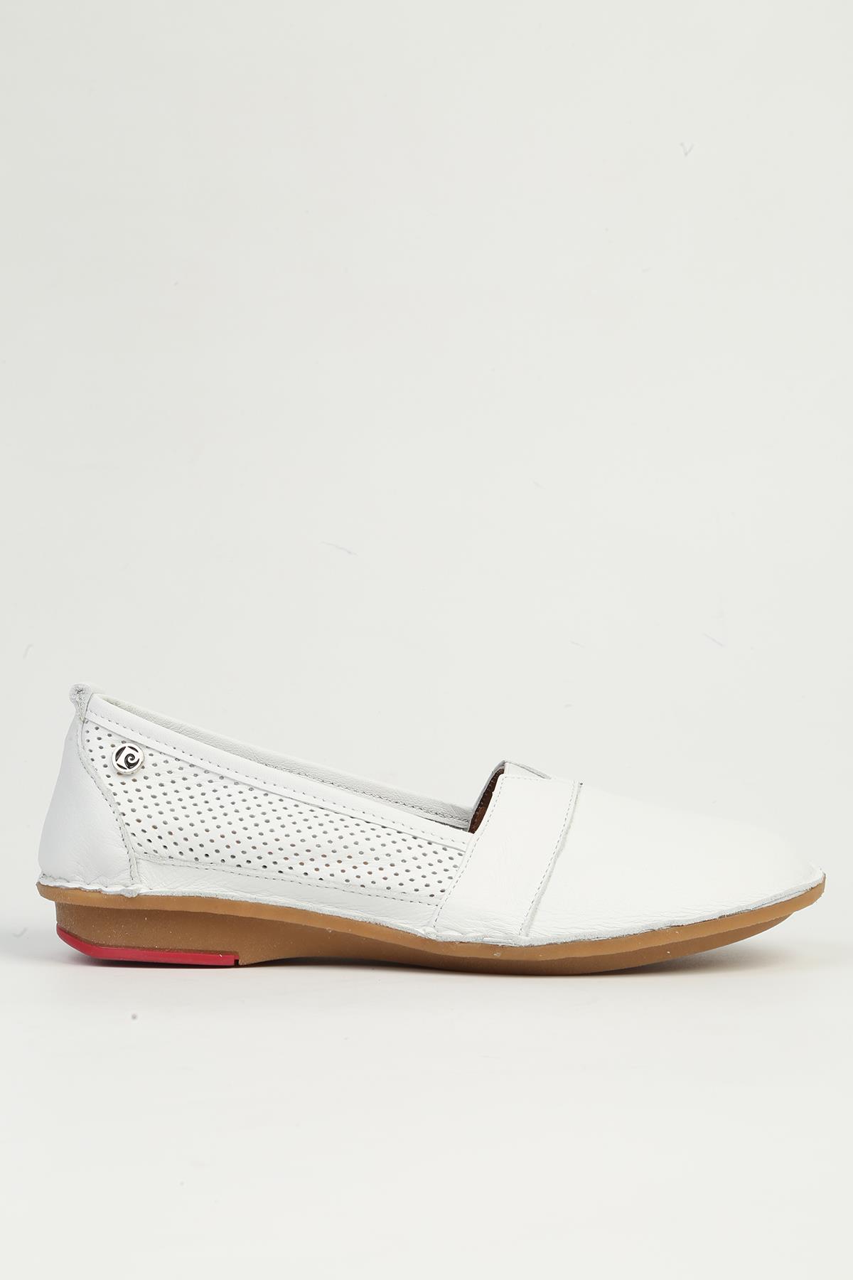 Beyaz Kadın Spor Ayakkabı PC-54558 - Görsel 2