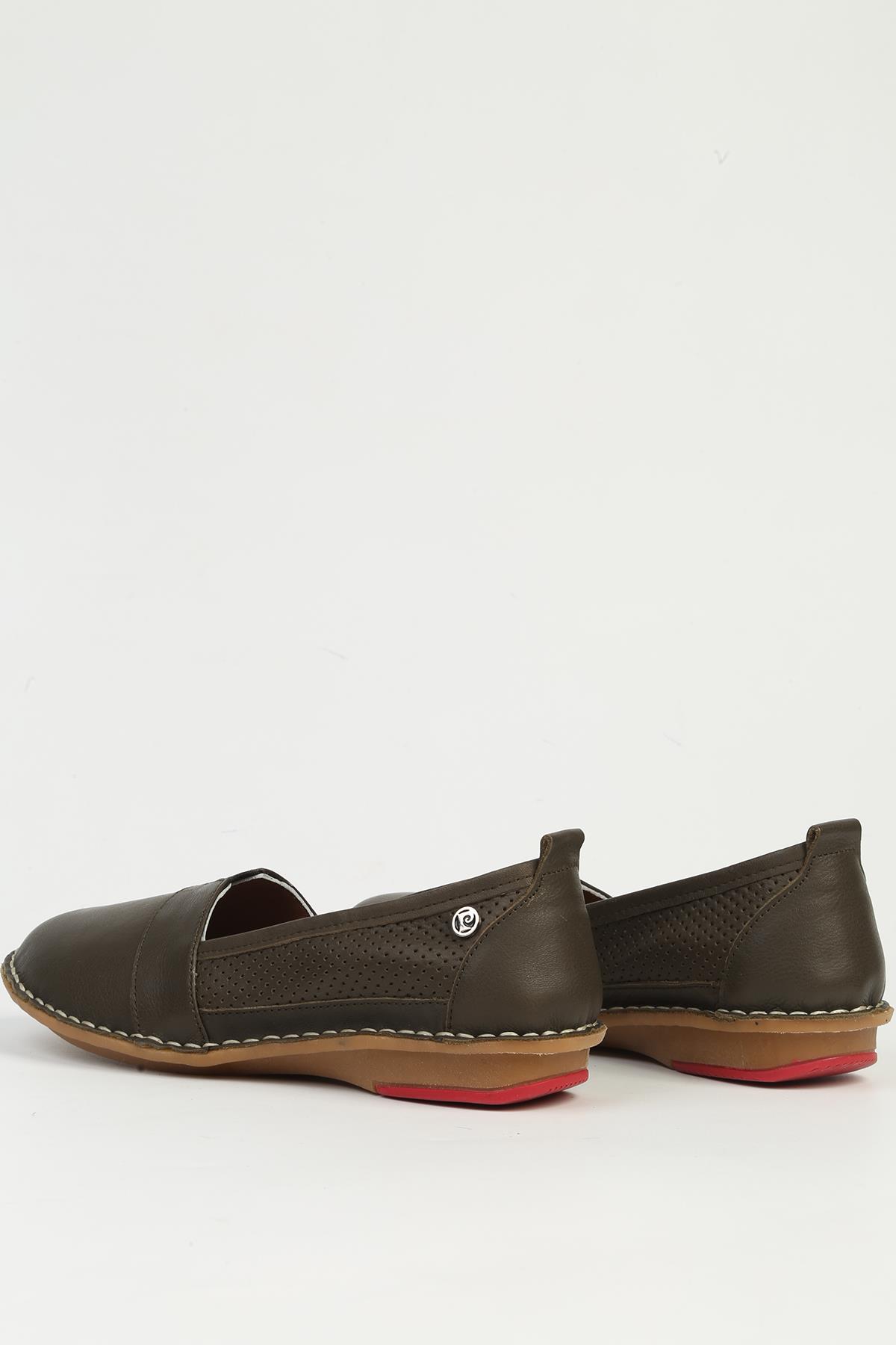 Yeşil Kadın Spor Ayakkabı PC-54558 - Görsel 4