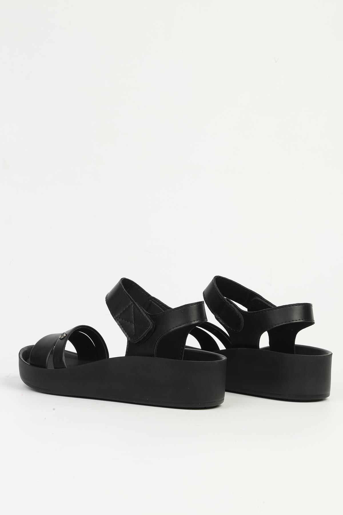 Siyah Kadın Topuklu Ayakkabı PC-7472 - Görsel 4