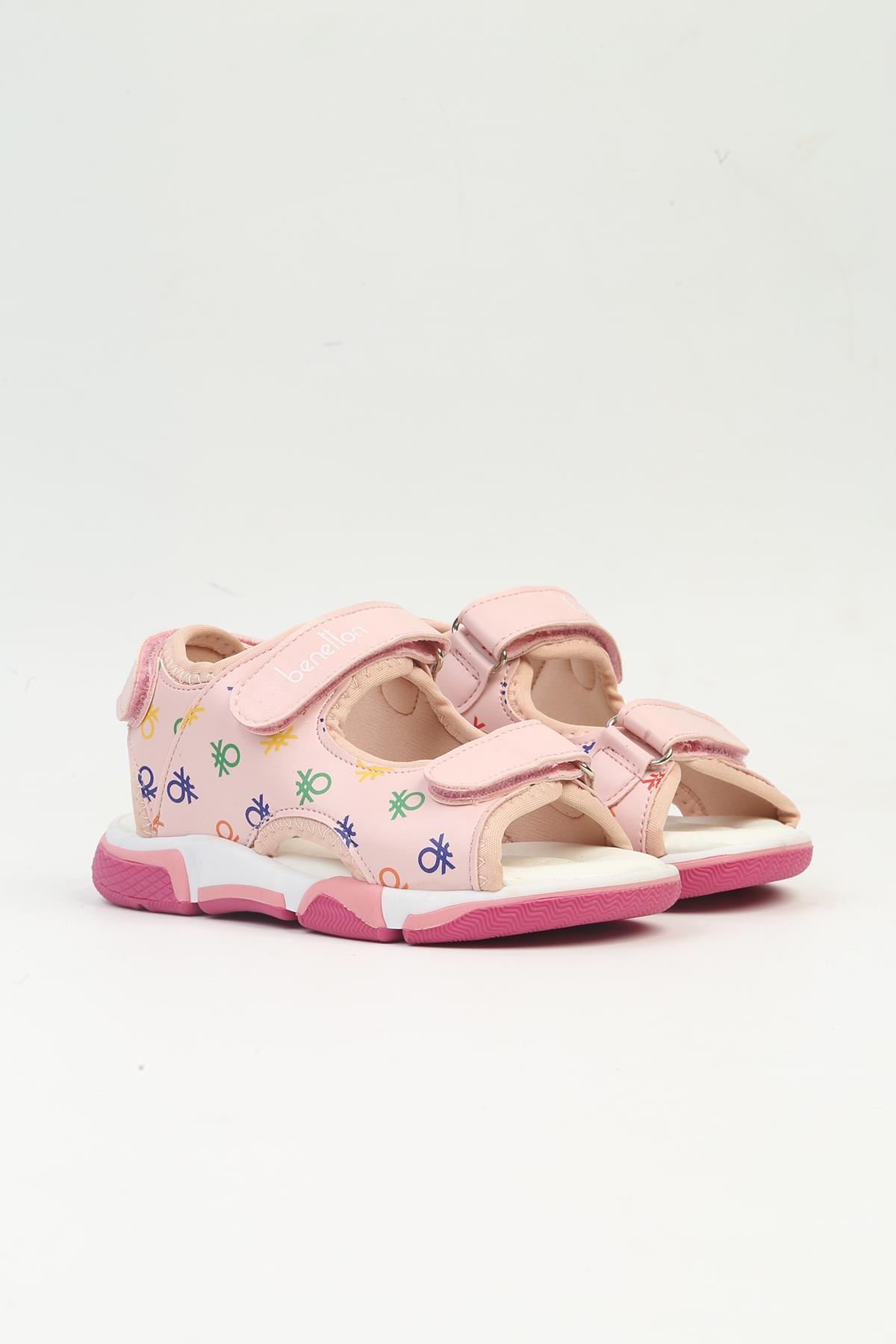 ® | BN-1281- 2105 Pudra-Kız Çocuk Sandalet - Görsel 3