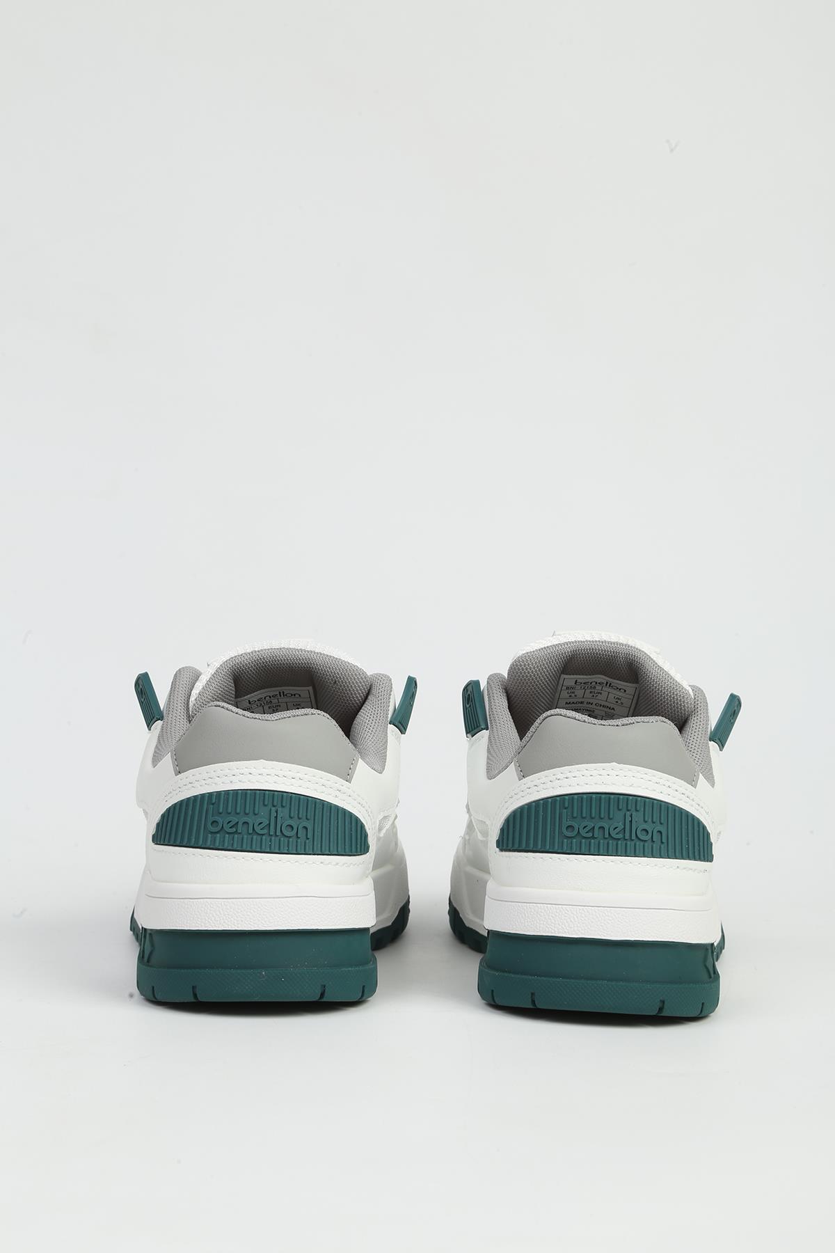Beyaz Yeşil Kadın Spor Ayakkabı İTHAL BNI-12158 - Görsel 5